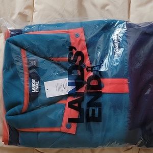 NWT Lands End Men's Fleece Pullover